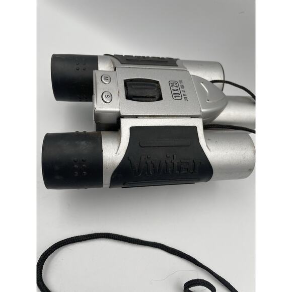 Vivitar Digital Binocular Camera 10x25 303 Feet at 1000 Yards Works! - Picture 2 of 11